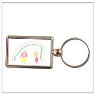 glass handprint cufflinks