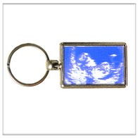 glass handprint cufflinks